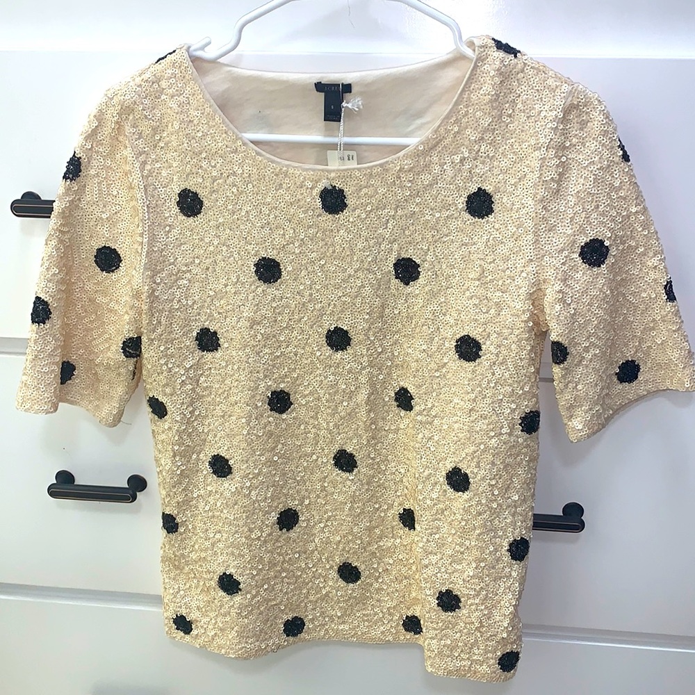 J.Crew sequins top